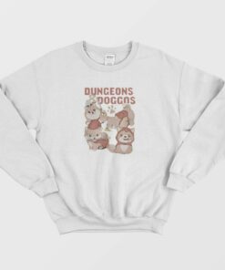 Dungeons and Doggos Funny Dog Lover Sweatshirt 1