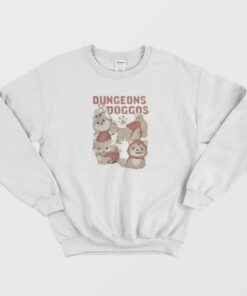 Dungeons and Doggos Funny Dog Lover Sweatshirt 2
