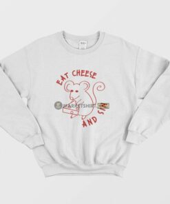 Eat Cheese and Sin Sweatshirt 1