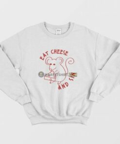 Eat Cheese and Sin Sweatshirt 1 Eat Cheese and Sin Sweatshirt 3