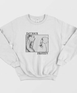 Eat Your Protein Attack On Titan Anime Gym Sweatshirt 2