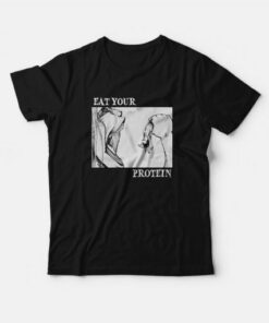 Eat Your Protein Attack On Titan Anime Gym T-Shirt 4 Eat Your Protein Attack On Titan Anime Gym T Shirt 5
