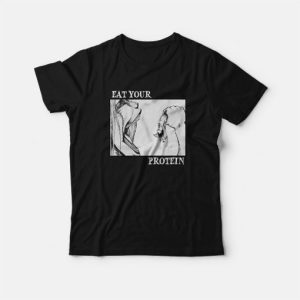 Eat Your Protein Attack On Titan Anime Gym T Shirt 5