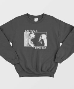Eat Your Protein Attack On Titan Anime Sweatshirt 1
