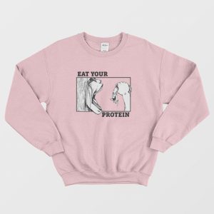 Eat Your Protein Attack On Titan Anime Sweatshirt 3