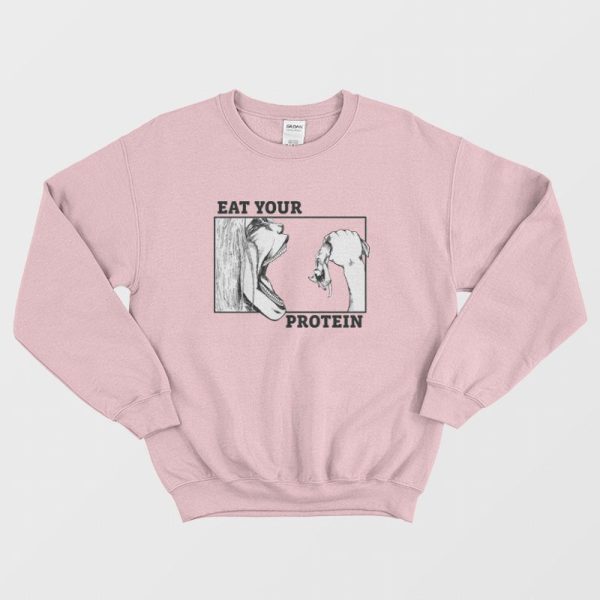 Eat Your Protein Attack On Titan Anime Sweatshirt