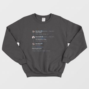 Elon Tweet I Love Twitter Sweatshirt