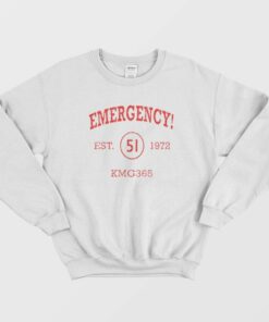 Emergency Athletic Distressed Logo Sweatshirt 1