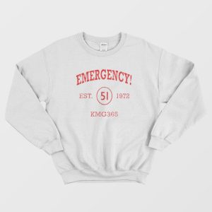 Emergency Athletic Distressed Logo Sweatshirt 1