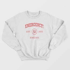 Emergency Athletic Distressed Logo Sweatshirt 2