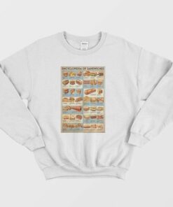 Encyclopedia Of Sandwiches Sweatshirt 3