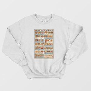 Encyclopedia Of Sandwiches Sweatshirt 3