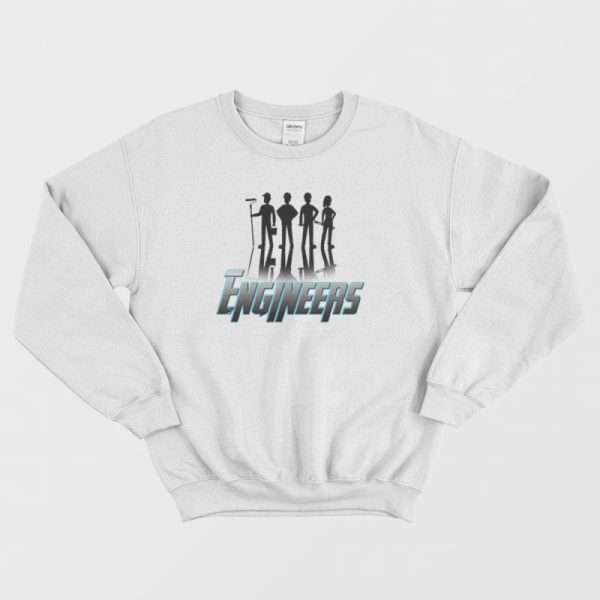 Engineer Hhh Sweatshirt Advanger Parody