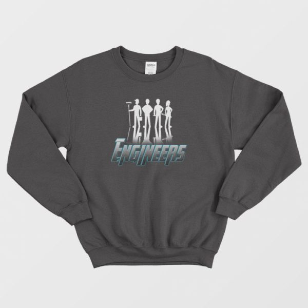 Engineer Hhh Sweatshirt Advanger Parody