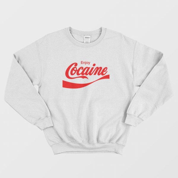 Enjoy Cocaine Classic Sweatshirt