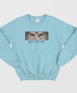 Eren Yeager Eyes Attack On Titan Sweatshirt 2 Eren Yeager Eyes Attack On Titan Sweatshirt 3