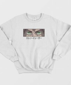 Eren Yeager Eyes Attack On Titan Sweatshirt 3 Eren Yeager Eyes Attack On Titan Sweatshirt 4