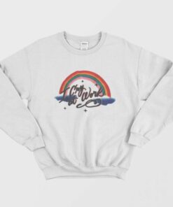 Everbody World I Cry at Work With Rainbow Sweatshirt 1