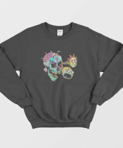 Eyeball Skull Rick and Morty Sweatshirt 1