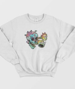 Eyeball Skull Rick and Morty Sweatshirt 2