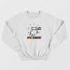 Feline The Purride LGBT Gay Pride Cat funny Gift Sweatshirt