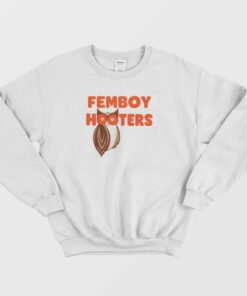 Femboy Hooters Logo Design Sweatshirt 2 Femboy Hooters Logo Design Sweatshirt 3