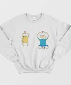 Finn and Jake Sweatshirt Adventure Time 2
