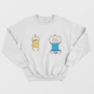 Finn and Jake Sweatshirt Adventure Time