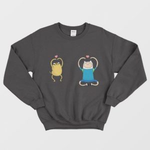 Finn and Jake Sweatshirt Adventure Time 3