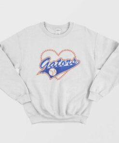 Florida Gator Baseball Love Vintage Sweatshirt 1 Florida Gator Baseball Love Vintage Sweatshirt 2
