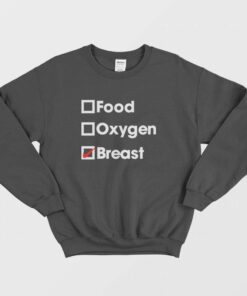 Food Oxygen Breast Sweatshirt 2