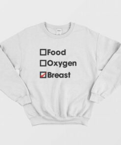 Food Oxygen Breast Sweatshirt 3