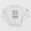 Fragile Please Handle With Care Sweatshirt