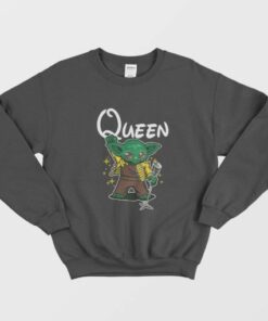 Freddie Mercury Baby Yoda Queen Sweatshirt 2