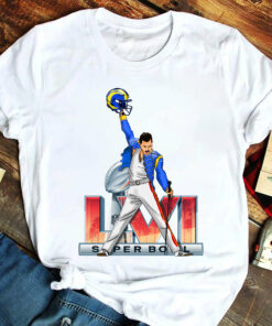 Freddie Mercury Los Angeles Rams Champions Shirt 1