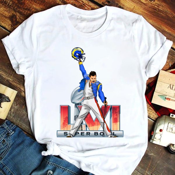 Freddie Mercury Los Angeles Rams Champions Shirt