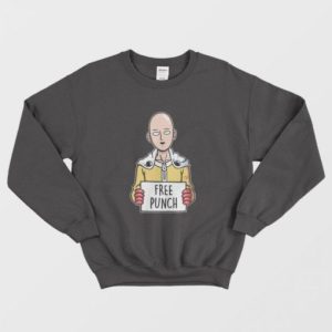 Free Punch Saitama One Punch Man Sweatshirt