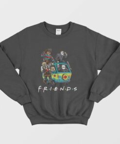 Friends The Massacre Machine Horror Sweatshirt Halloween 1