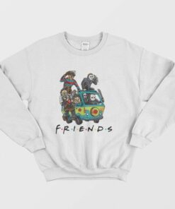 Friends The Massacre Machine Horror Sweatshirt Halloween 2