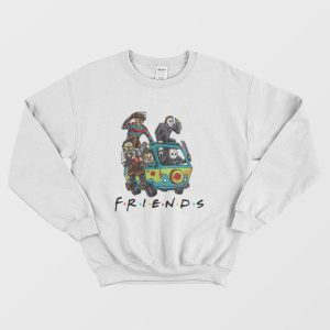 Friends The Massacre Machine Horror Sweatshirt Halloween