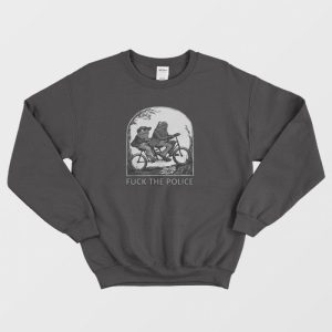 Frog And Toad Fuck The Police Anti Police Sweatshirt