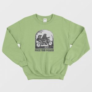 Frog And Toad Fuck The Police Anti Police Sweatshirt 3