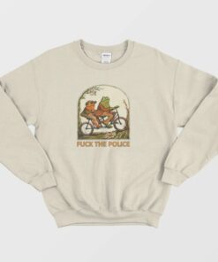 Frog And Toad Fuck The Police Sweatshirt 1