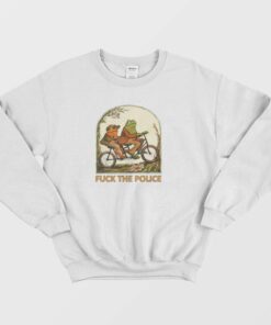 Frog And Toad Fuck The Police Sweatshirt 2