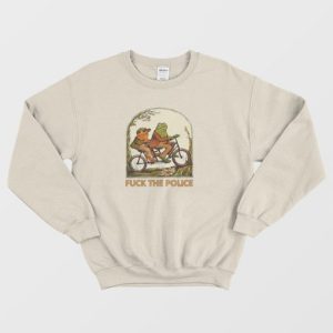 Frog And Toad Fuck The Police Sweatshirt 4