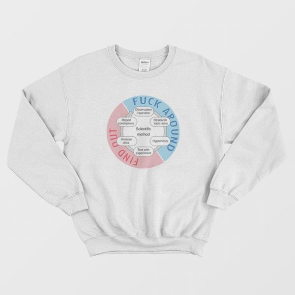 Fuck Around Find Out Scientific Method Sweatshirt