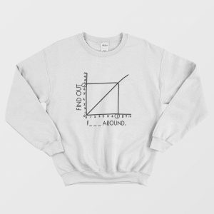 Fuck Around and Find Out Math Graph Graphic Sweatshirt