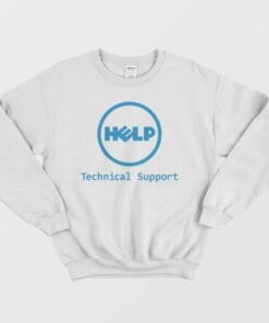 Funny Dell Parody Logo Computer Tech Support Sweatshirt 2