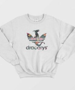 Game of Thrones Adidas Dracarys Green Flower Sweatshirt 1 Game of Thrones Adidas Dracarys Green Flower Sweatshirt 2
