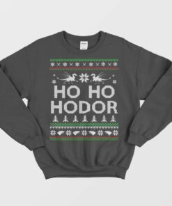 Game of Thrones Ho Ho Hodor Christmas Sweater 1